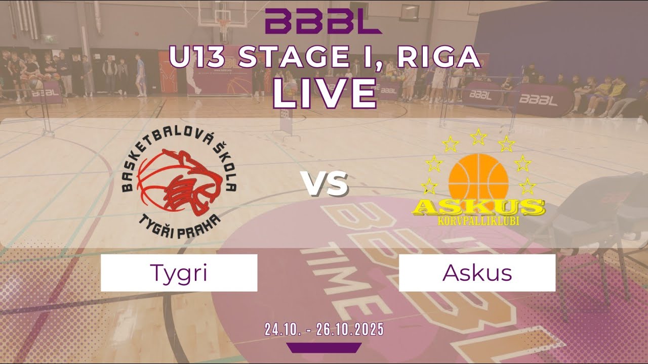 BS Tygri 2013 vs KK Askus Jetoil/Hiiumaa SPK 2013 | BBBL Boys U13