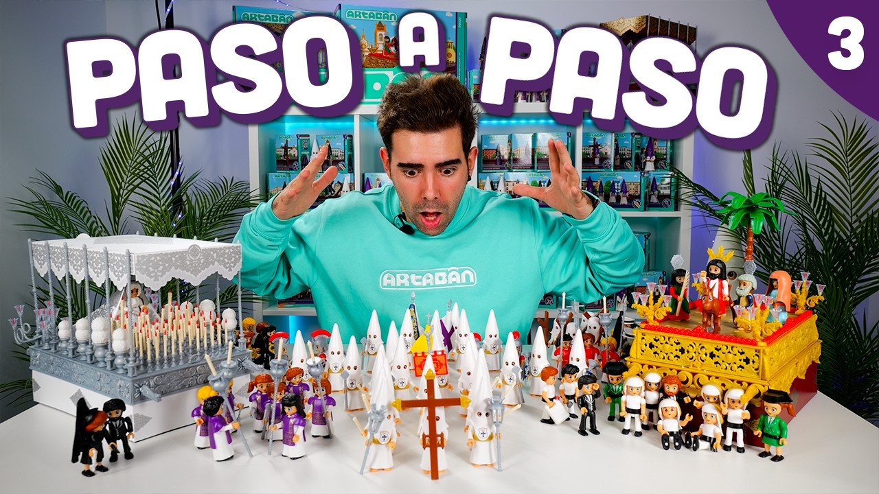 MONTANDO una COFRADÍA de SEMANA SANTA en CINCO MINUTOS ✝️🕯️ | Artabán