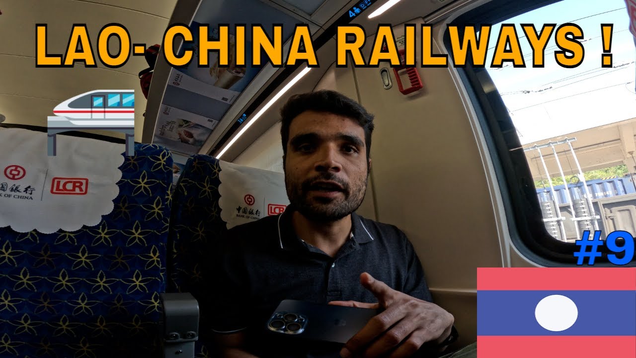 Luang Prabang to Vientiane | Lao - China High Speed Train | Vientiane | Laos | Indian In Laos