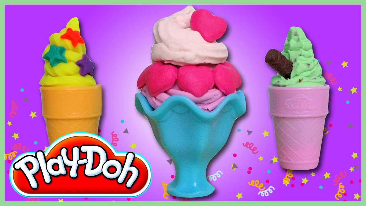 PLAY-DOH plastelinas: Ledų gaminimo rinkinys | Vaiku Kanalas