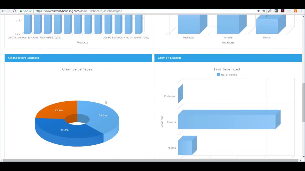 warranty handling software