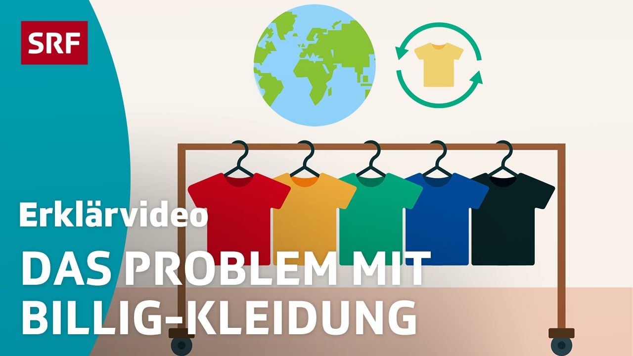 Fast Fashion: Kleidung, die Umwelt und Menschen schadet  – einfach erklärt | Kindervideos | SRF Kids