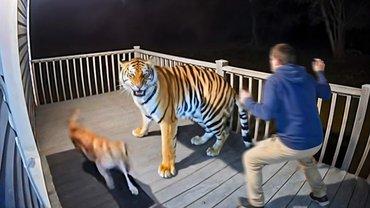 Wild Animals Invading Cities Caught on Camera