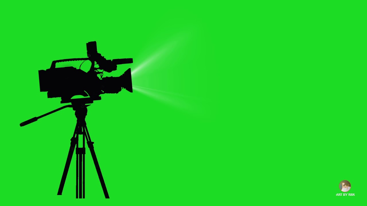 camera animation greenscreen