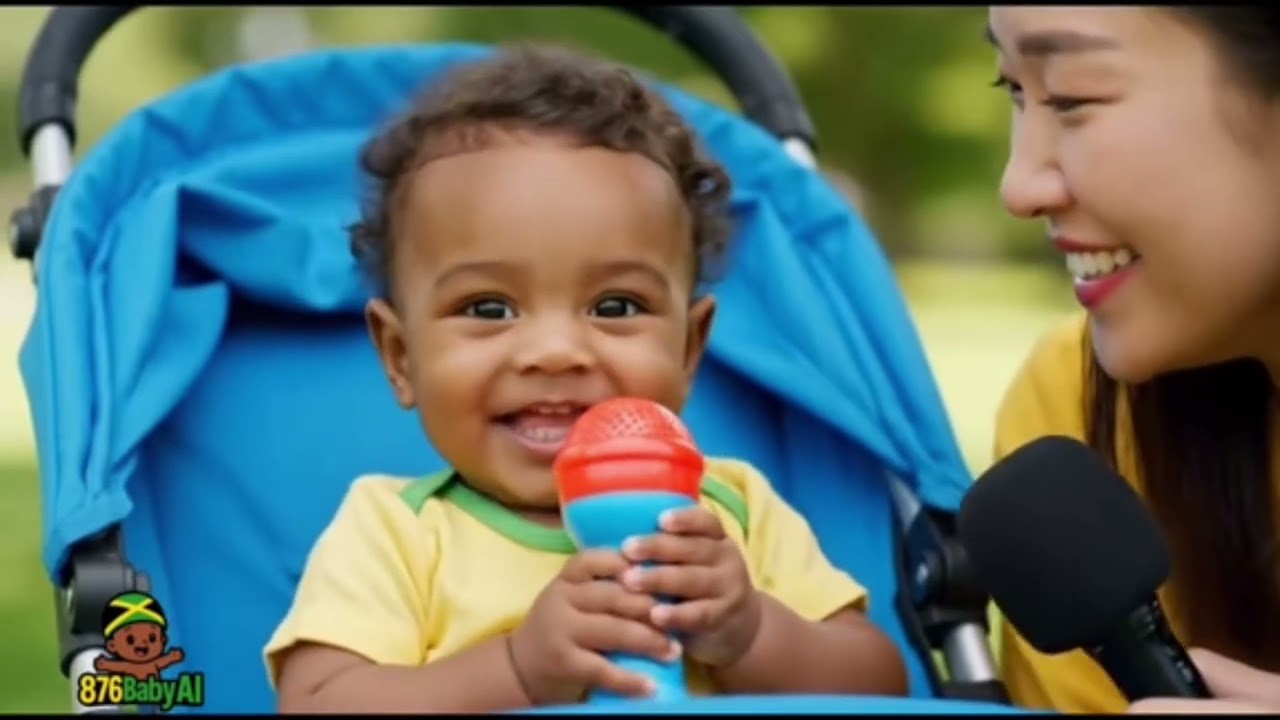 Interviewing Jamaican babies| If your was an Artist who would you be? ❤️🇯🇲👶😂 #viral #jamaica #funny 