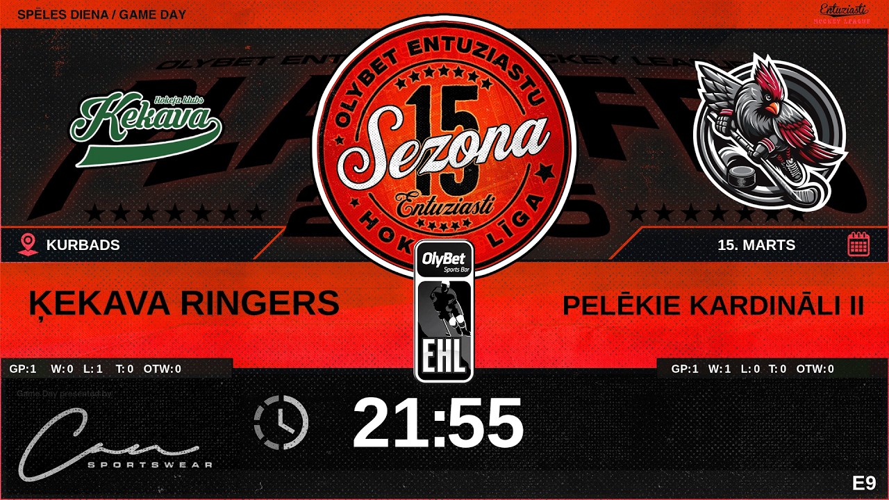 🎧🎤2026 03 15 | ĶEKAVA RINGERS (ĶE5) - PELĒKIE KARDINĀLI II (PK2) | E9
