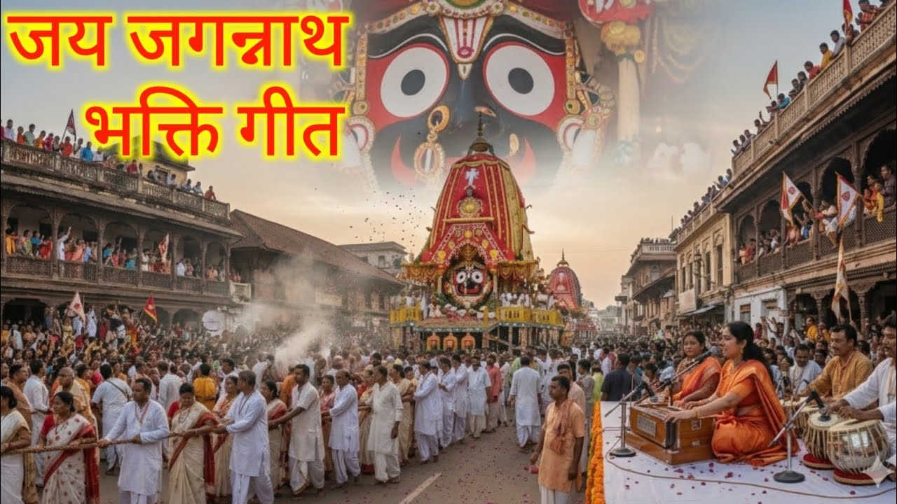 Jai Jagannath Bhakti Song | Rath Yatra Bhajan | Jagannath Kripa | Jai Jagannath