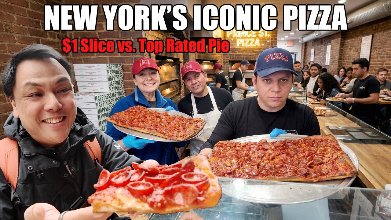 New York's Legendary Pizza - $1 Slice Vs New York's #1 Rated Pizza
