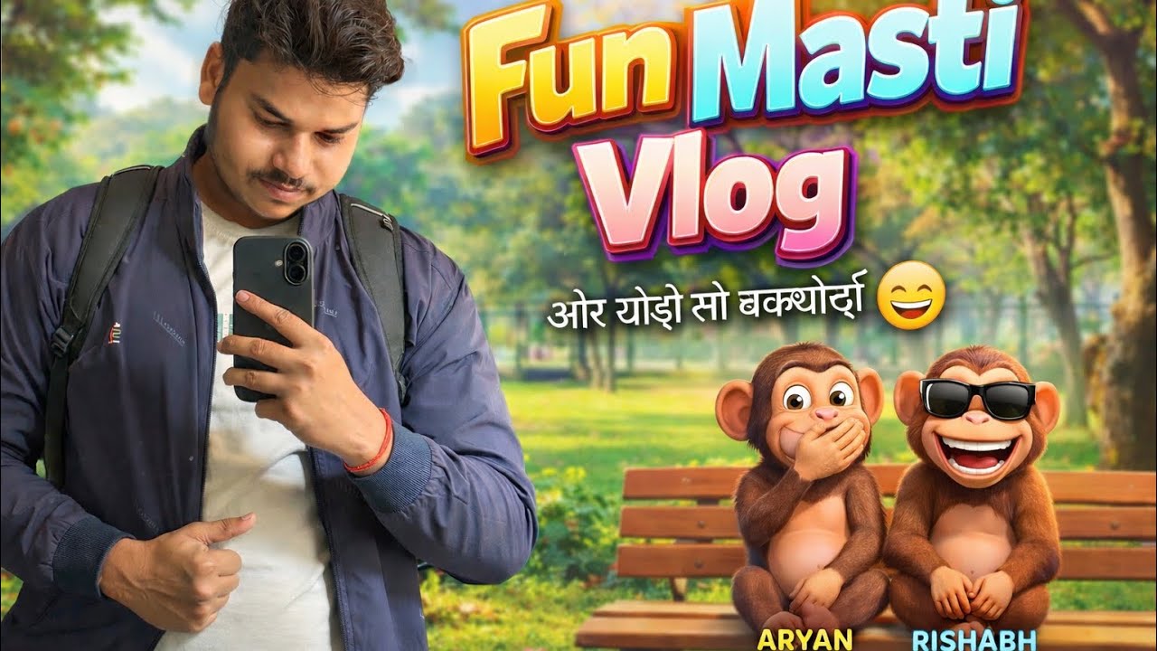 Fun, Masti Vlog #trending #motivation #funny #fun #masti #viral #vlog 