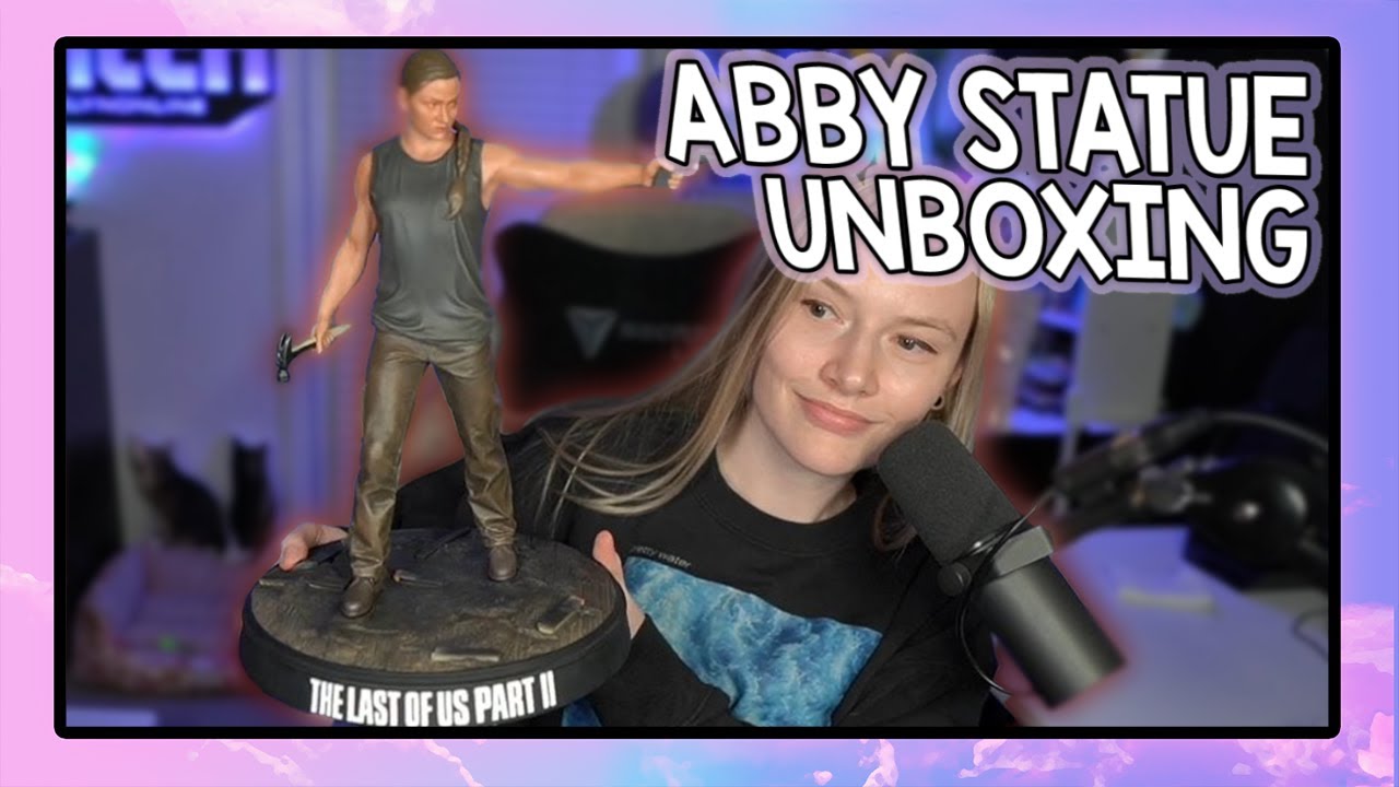 Jocelyn Unboxes THE ABBY STATUE!! (Stream from 4/11)