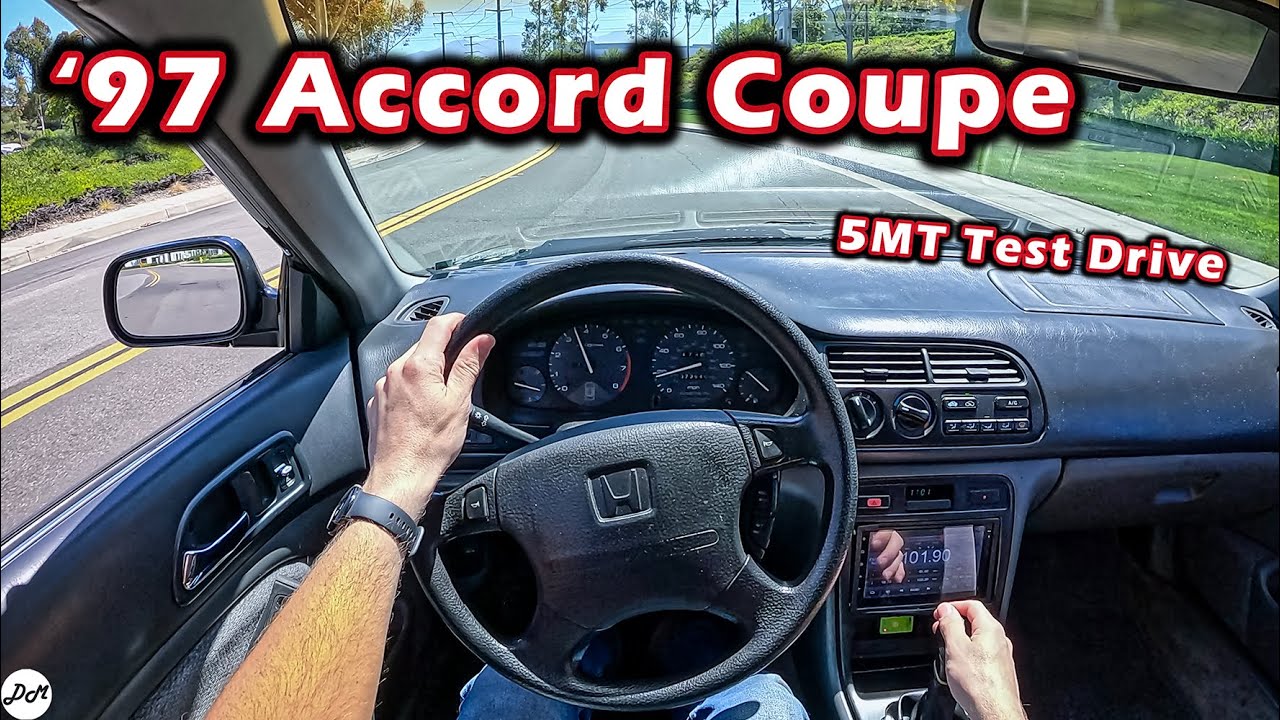 1997 Honda Accord Coupe LX – POV Test Drive