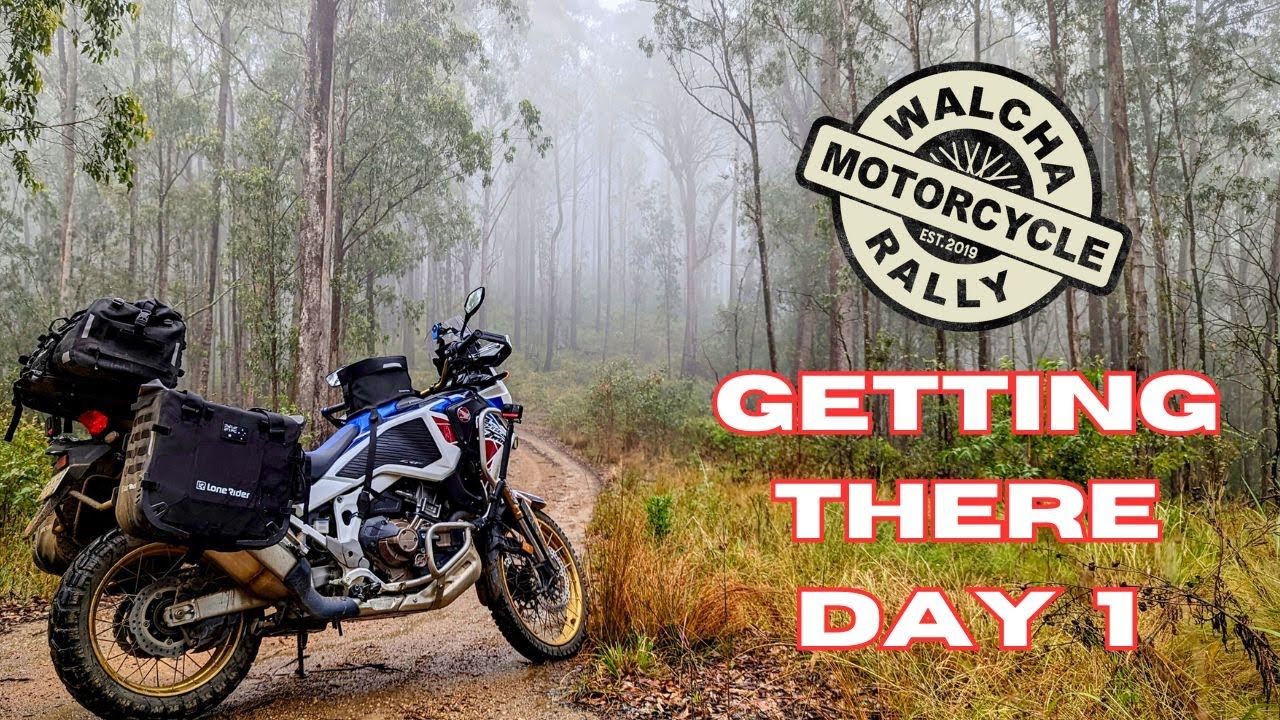 Epic Off-Road Adventure to the Walcha Motorcycle Rally | Africa Twin Takes on Mud & Mist