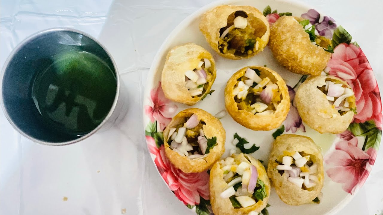Pani puri recipe | Gol gappe ki recipe | pani puri masala recipe 