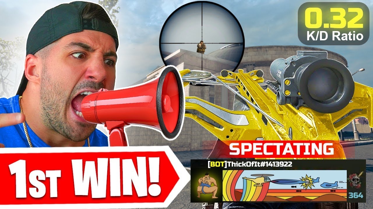 Coaching The Worst Warzone Player To His FIRST WIN! (PART 2)