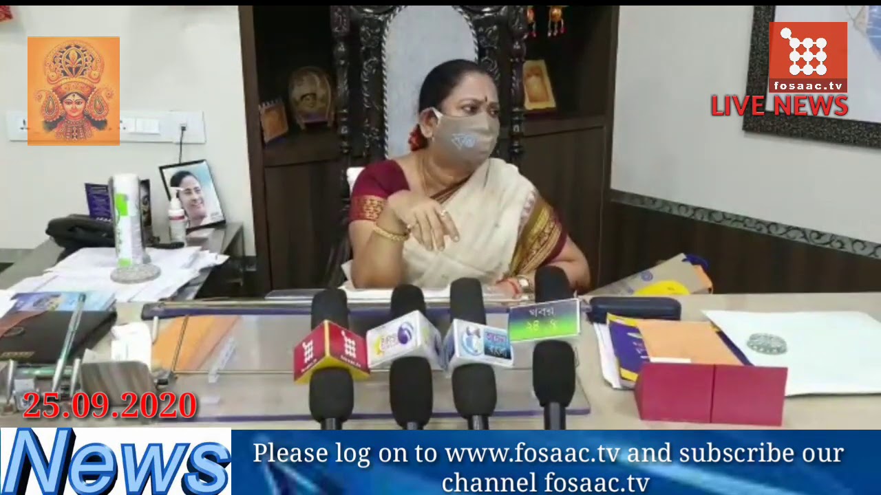 Exclusive on fosaac.tv Hon'ble mayor Mrs.Krishna Chakraborty(Bidhannagar Municipal Corporation)