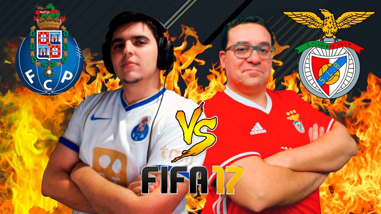 CLÁSSICO PORTO vs BENFICA | FIFA 17 | DAIZER vs RIC