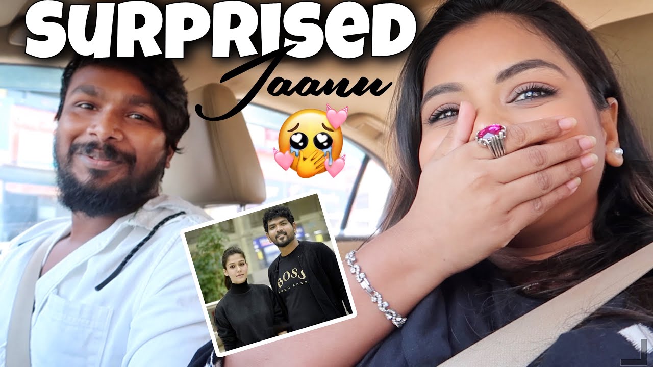Meeting NAYANTHARA AND VIGNESH SHIVAN?? Suprising Jaanu 🙈🥹❤️ @RamWithJaanu