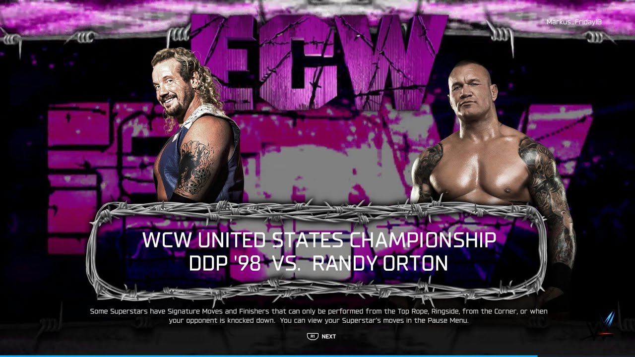 Randy🐍Orton vs DDP'98