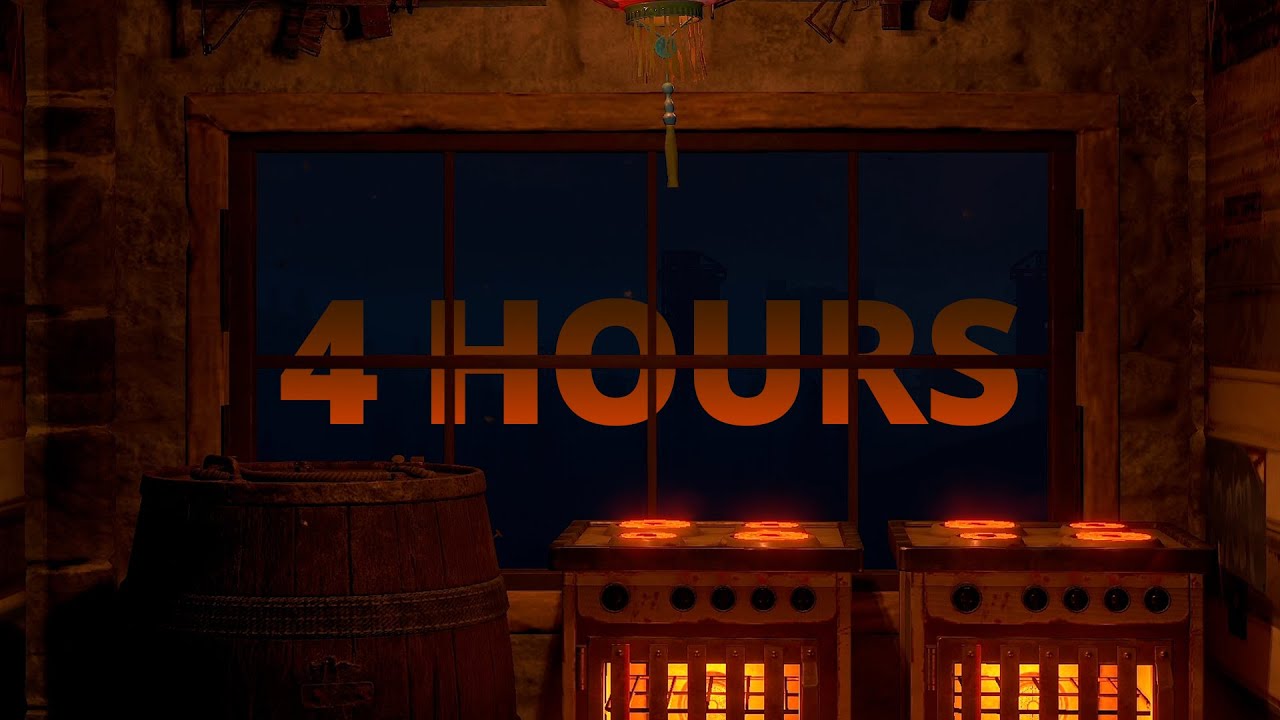 4 Hours of Electric Furnaces During a Snow Storm / Rust Game Relaxation
