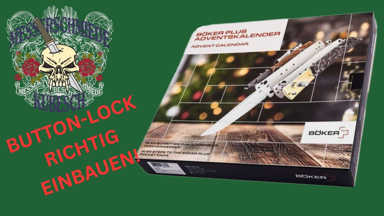 Böker Adventskalender 2025 – Urban Trapper richtig montieren inkl. Profi-Tipps!