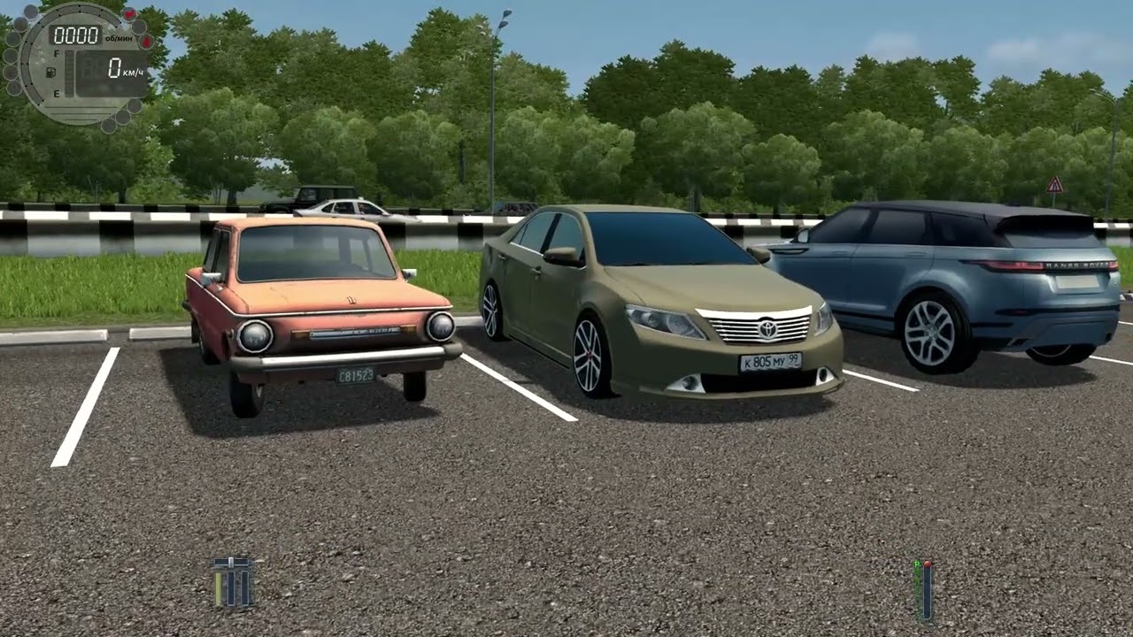 City Car Driving-КУПИЛ НОВУЮ,Toyota Camry v50,ЕДУ ДЕДУЛЕ ПОКАЗАТЬ!ПАЦАНСКАЯ ТАЧКА!