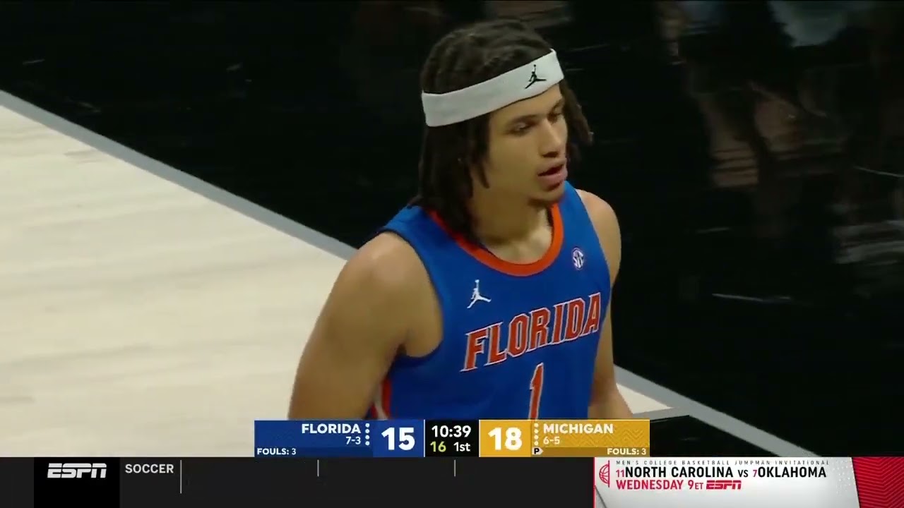 OLIVIER NKAMHOUA VS UF 24 PTS      12.19.23