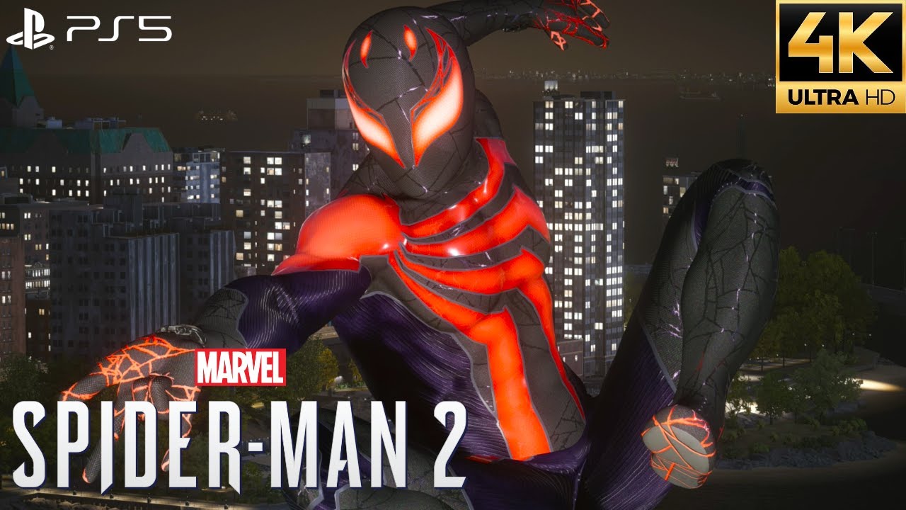 Marvel's Spider-Man 2 PS5 - Hellfire Gala 2022 Suit Free Roam Gameplay (4K 60FPS)