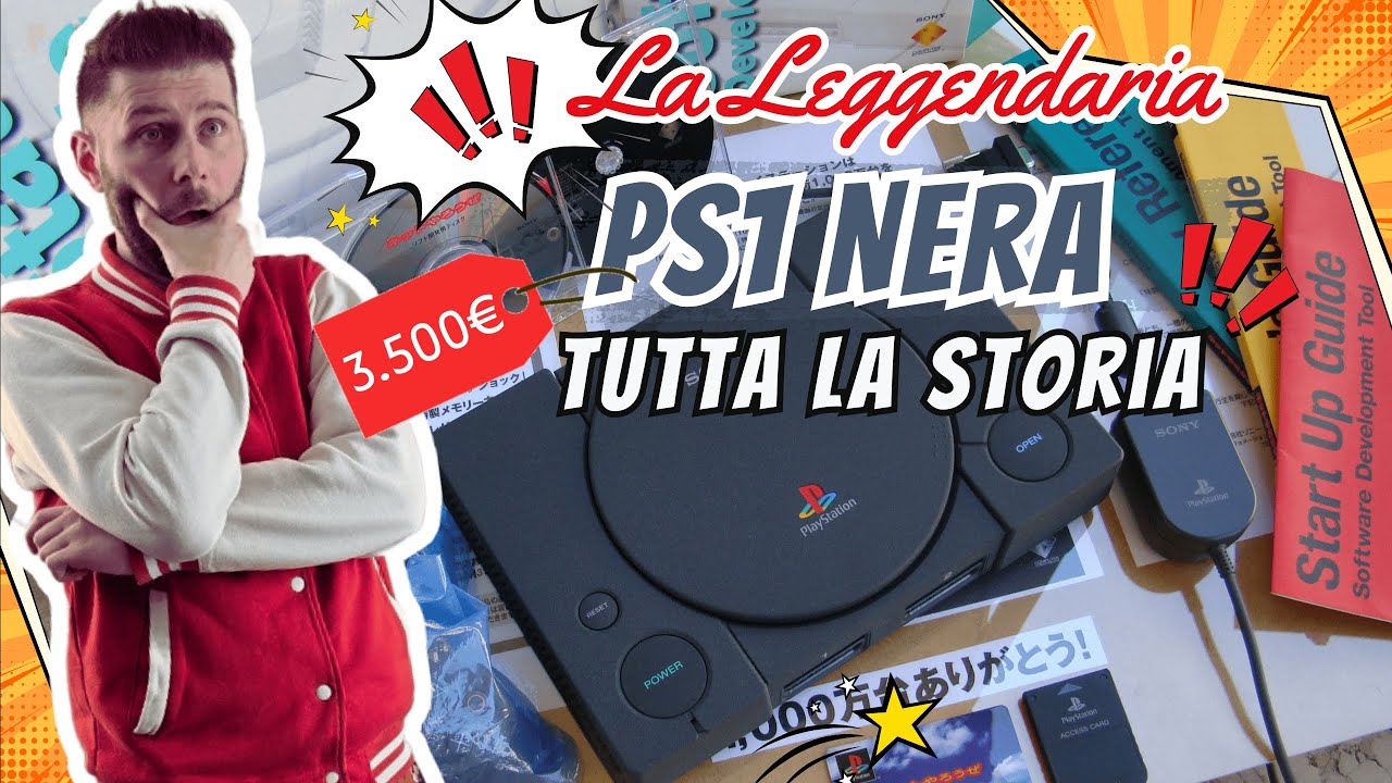 La Playstation 1 NERA! - La Storia della Leggendaria Net Yaroze