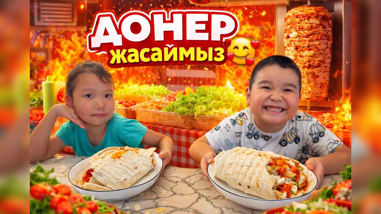 ДОНЕР🌯🥙 бірге жасайық достар!😋
