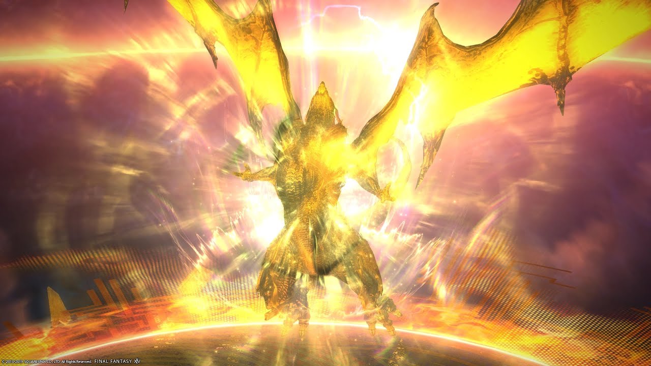 The Unending Coil of Bahamut (UCOB) clear [RDM POV]