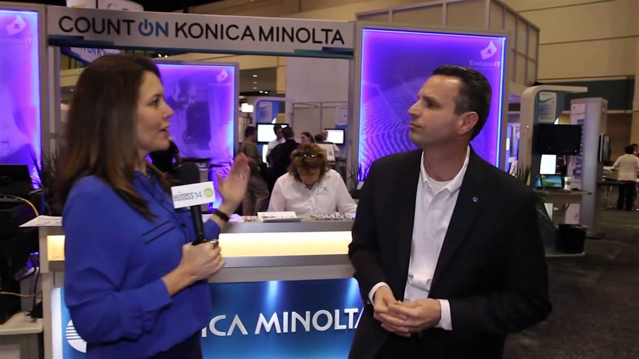 HIMSS14 TV Interviews Konica Minolta
