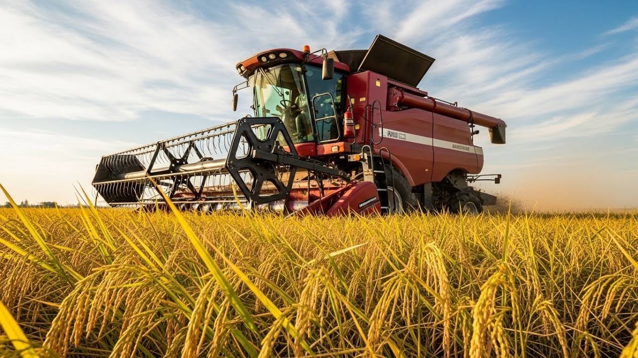 How Rice Is Grown, Harvested, and Processed in Thailand | Farming Documentary