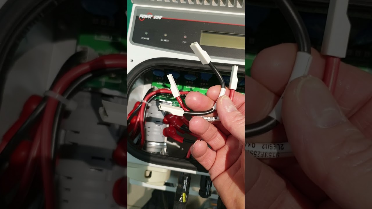 Remplacer un onduleur monophasé AURORA POWER ONE