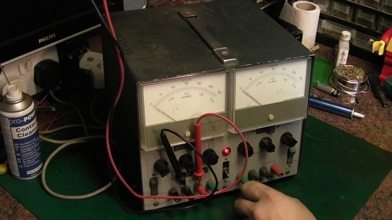 Farnell L30DT bench PSU repair Pt1