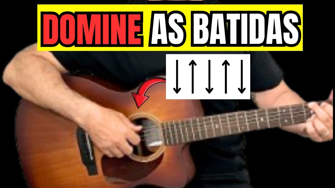 DOMINE RITMOS E BATIDAS NO VIOLÃO COM 3 PASSOS SIMPLES