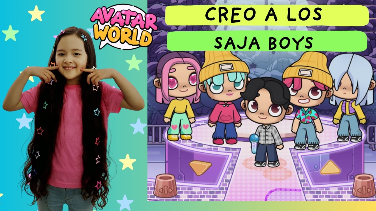Creo a los Saja Boys en Avatarworld
