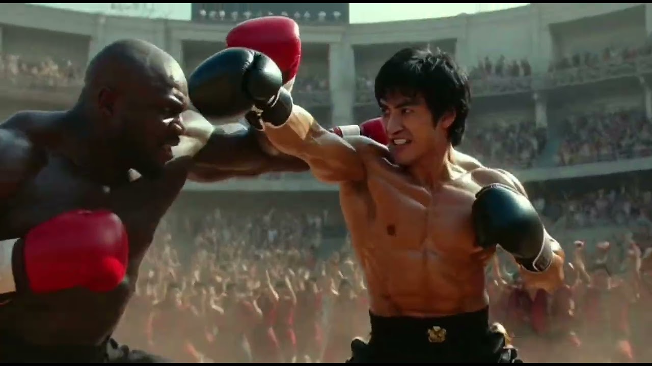Kung Fu Matisi Ruburi vs Bruce Lee – Epic Stadium Showdown | Ultimate Martial Arts Battle