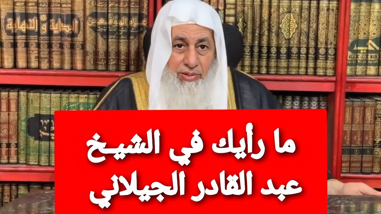 ما رأيك في الشيخ عبد القادر الجيلاني؟ الشيخ مصطفى العدوي