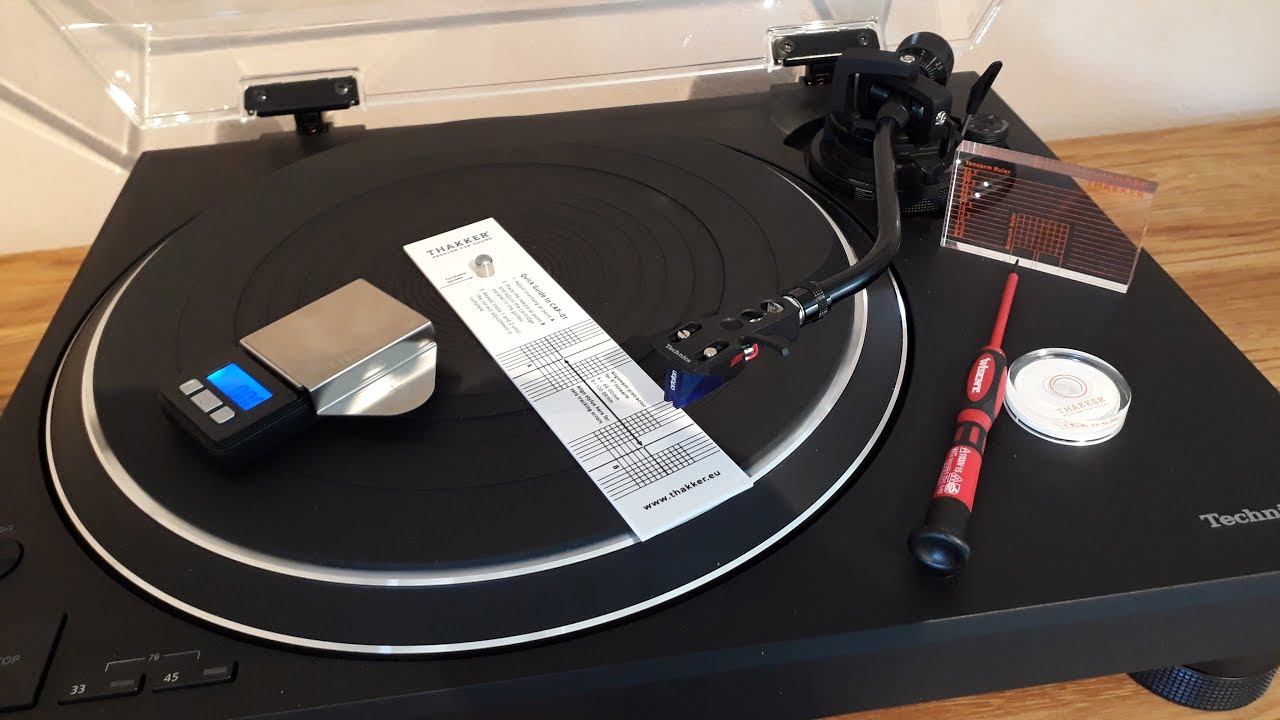 Technics SL-1500C: Azimuth Adjustment and Cartridge Alignment