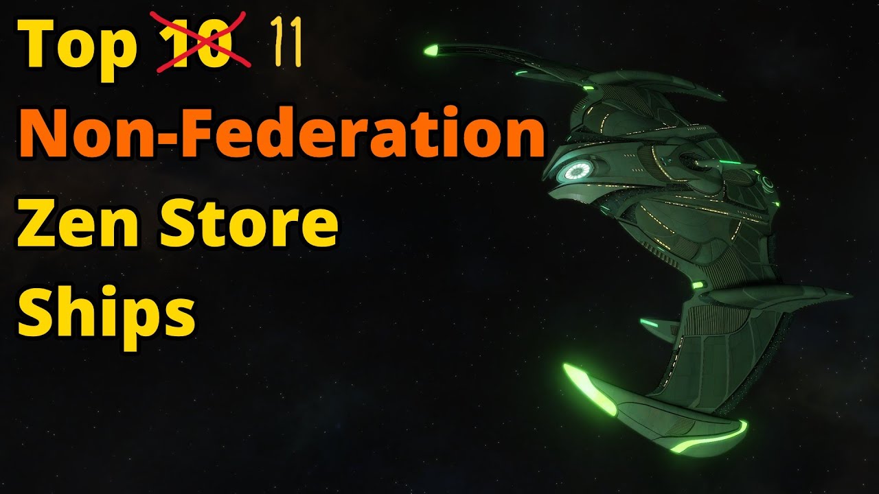Top 11 NON-FEDERATION Zen Store Ships | Star Trek Online