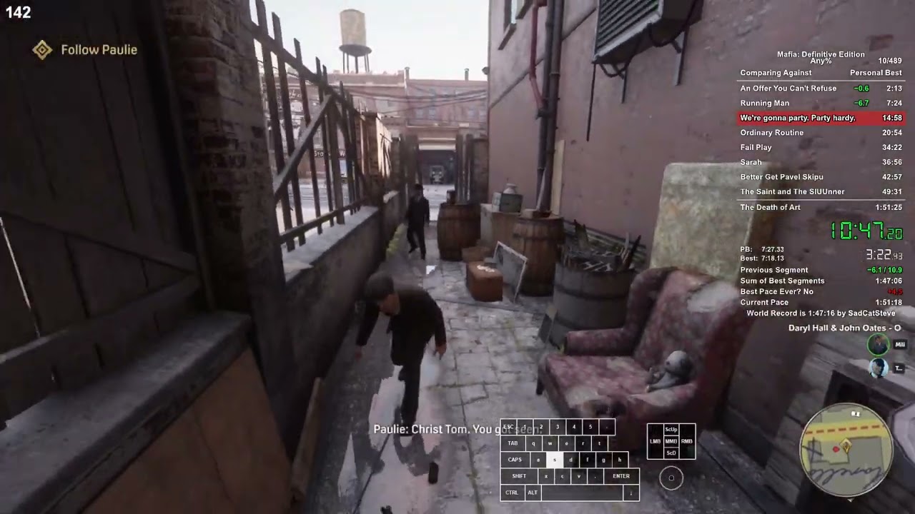 Mafia Definitive Edition Any% in 1:50:49 on 11/06/2023