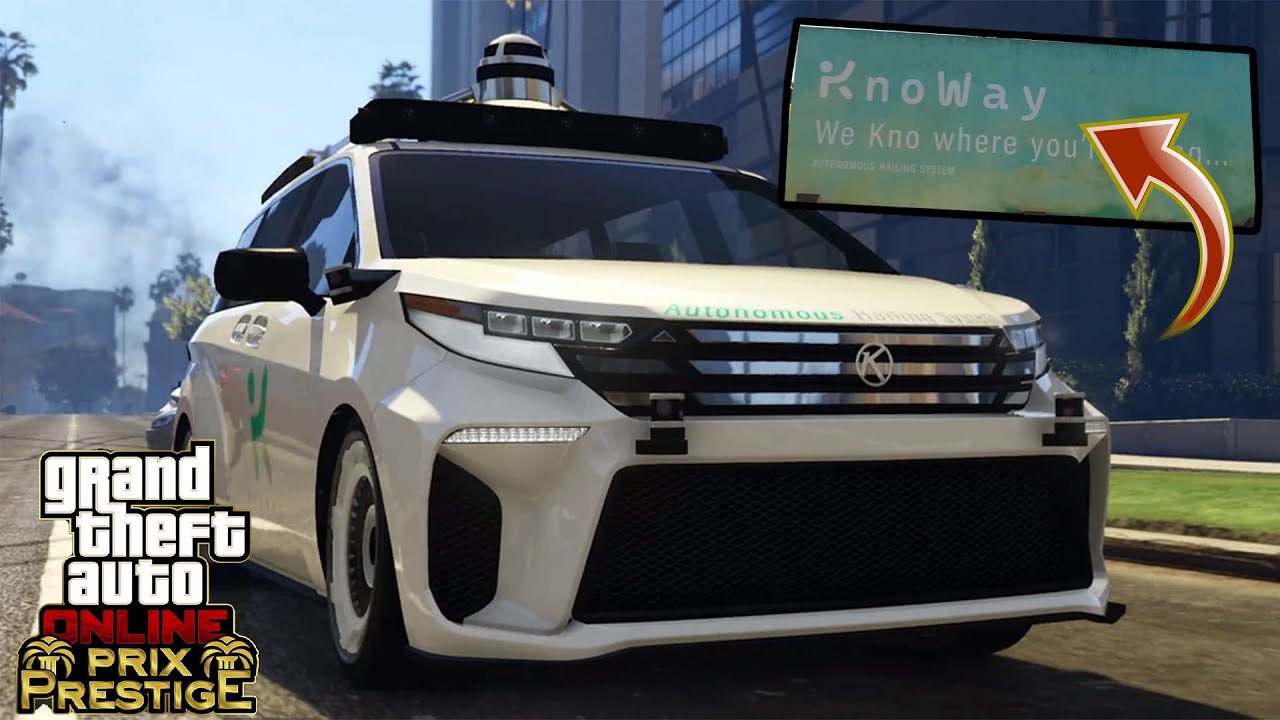 РОБОТЫ-МАШИНЫ KNOWAY ПОЯВЯТСЯ В GTA ONLINE! 🤖🚗
