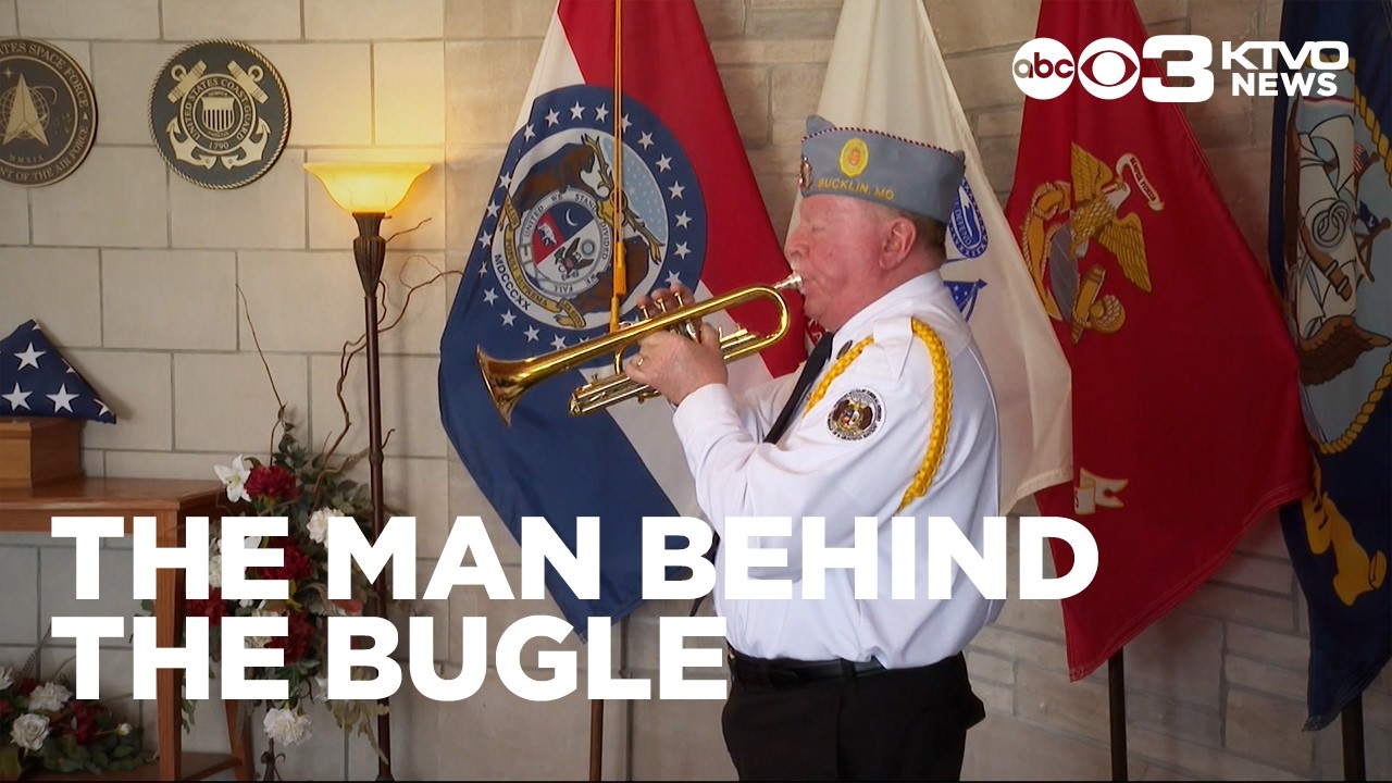 The Man Behind the Bugle: Missouri retiree plays Taps for 1K+ military funerals & counting