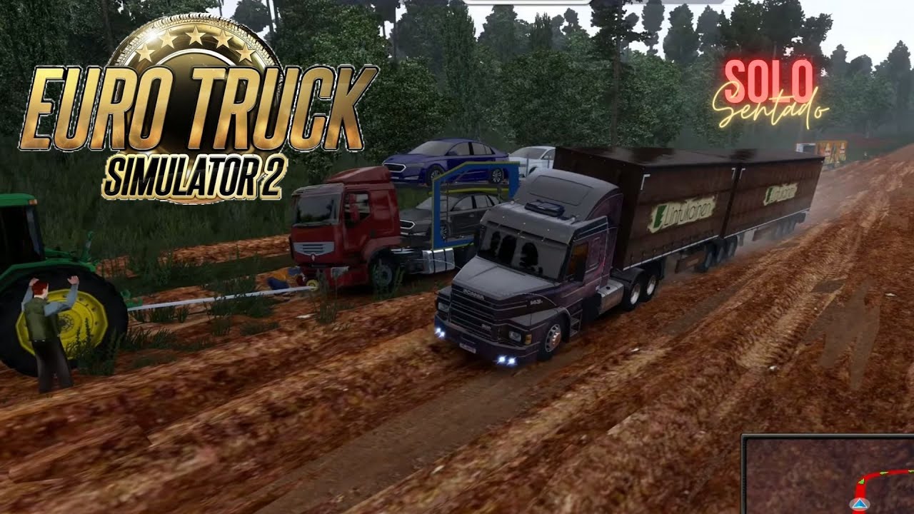MAPA BR BRASIL - CH&Atilde;O BATIDO E LAMA - EURO TRUCK SIMULATOR 2 #ets2