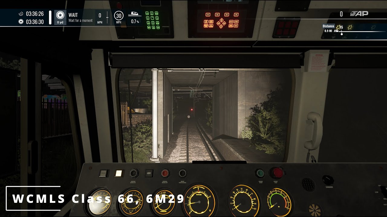 TSW 5: WCMLS - Class 66 Freight - 6M29 - 03:34AM -  Primrose Hill to Milton Keynes
