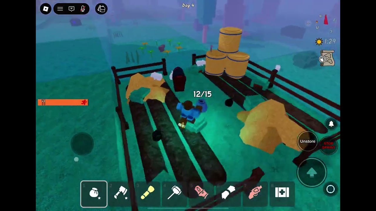 Trolling public servers in 99 nights in the forest