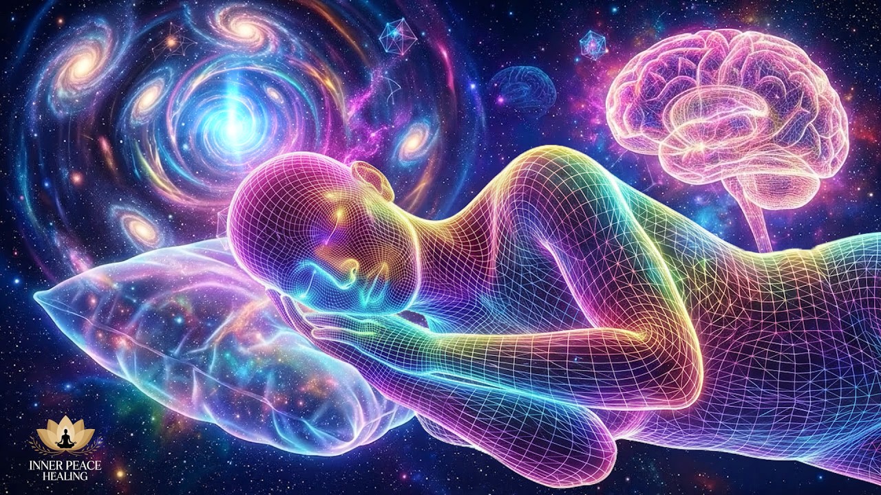 432Hz + 963Hz + 528Hz + 852Hz | The Deepest Healing Sleep: DNA Repair, Deep Delta Rest, Restore