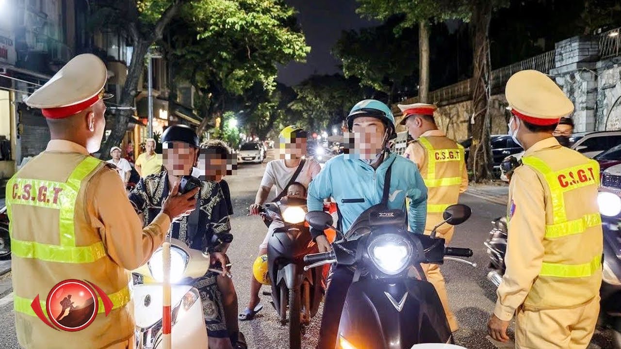 Theo chân Cảnh sát giao thông TP. Hà Nội bắt ‘ma men’
