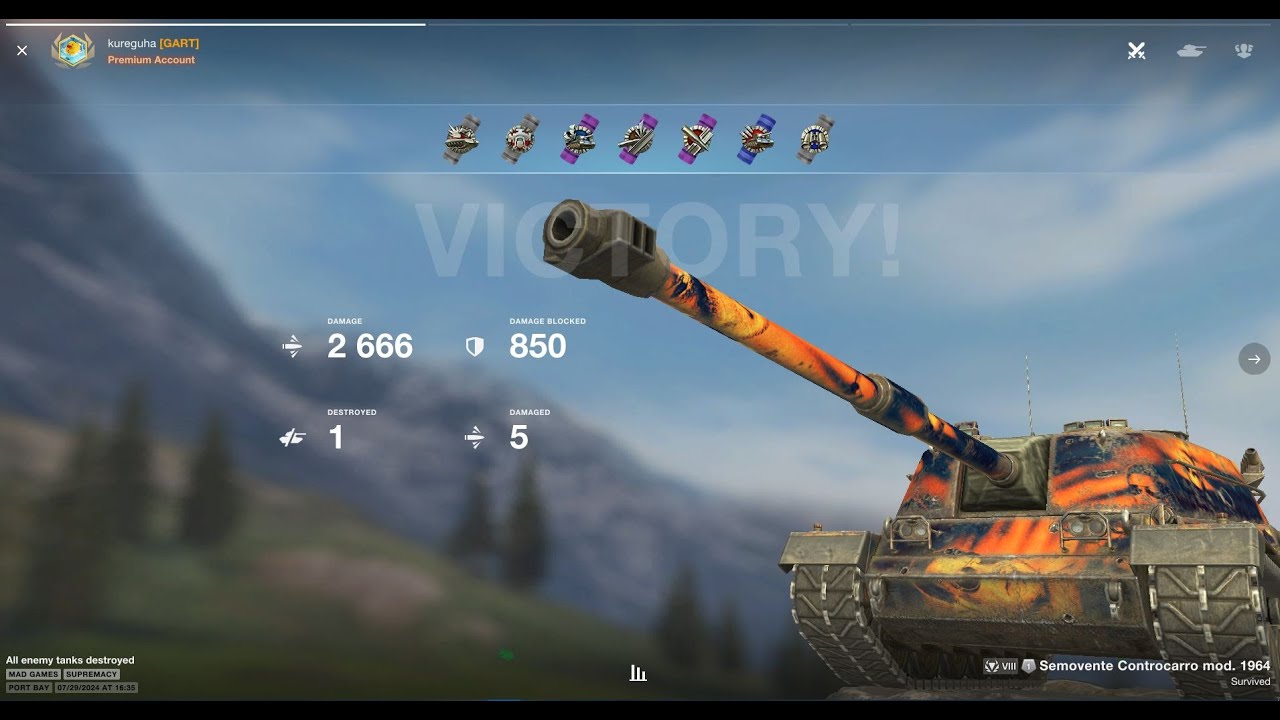 WoT Blitz SMV CC-64 Gameplay | That was fast
