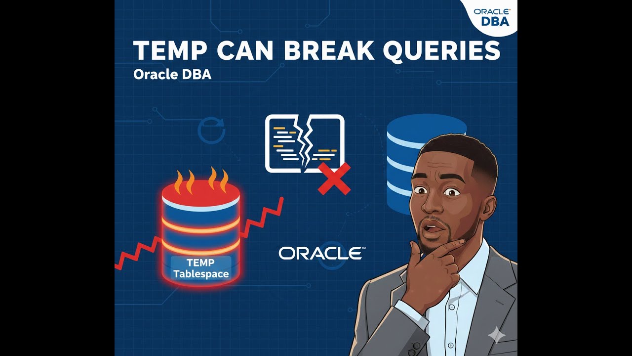 TEMP Tablespace in Oracle: Monitoring, Errors & Best Practices (Day 10)